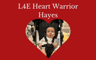 Meet L4E Heart Warrior Hayes