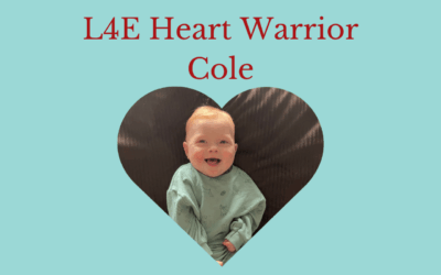 Meet L4E Heart Warrior Cole